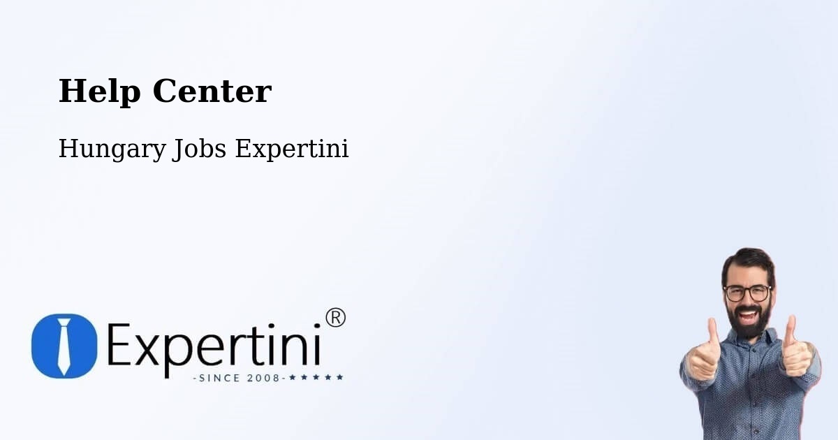 Help Center – Bugyi - Hungary Jobs Expertini